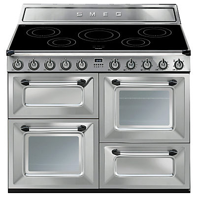 Smeg TR4110I 110cm Victoria Range Cooker with Induction Hob Stainless Steel